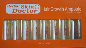 آمپول رشد و رویش مو دکتر اسکین Herbal skin doctor hair growth ampoule